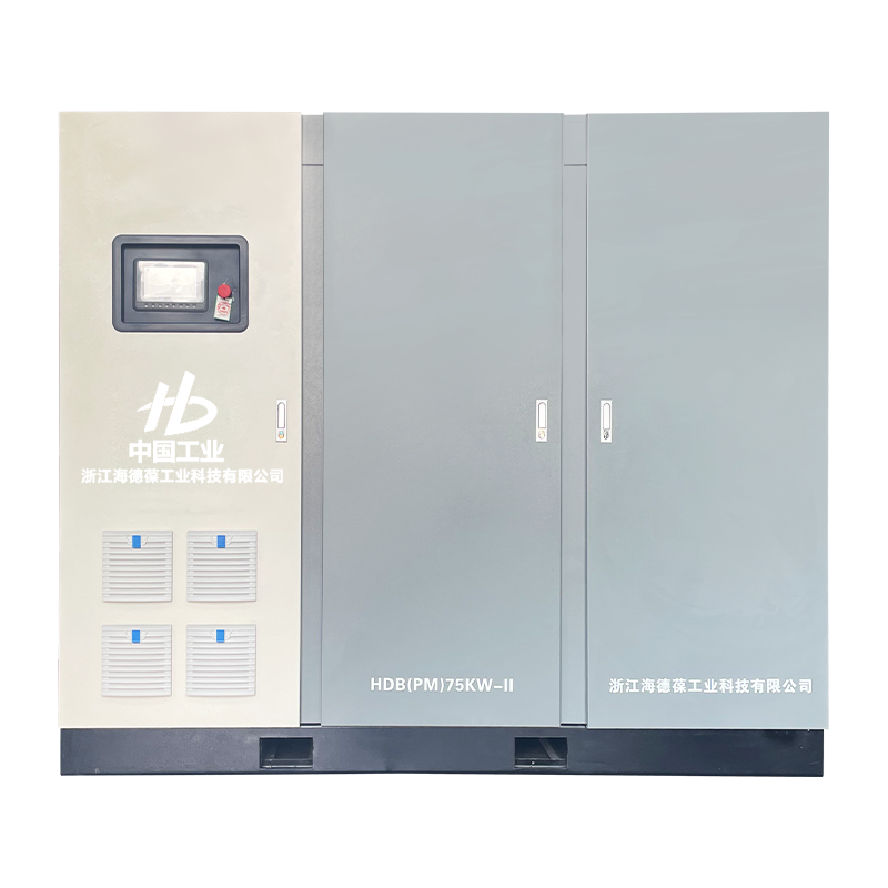 Compresseur à deux étages à double vis Micro-huile 100HP